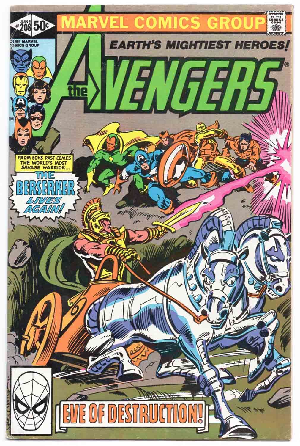 Avengers #208