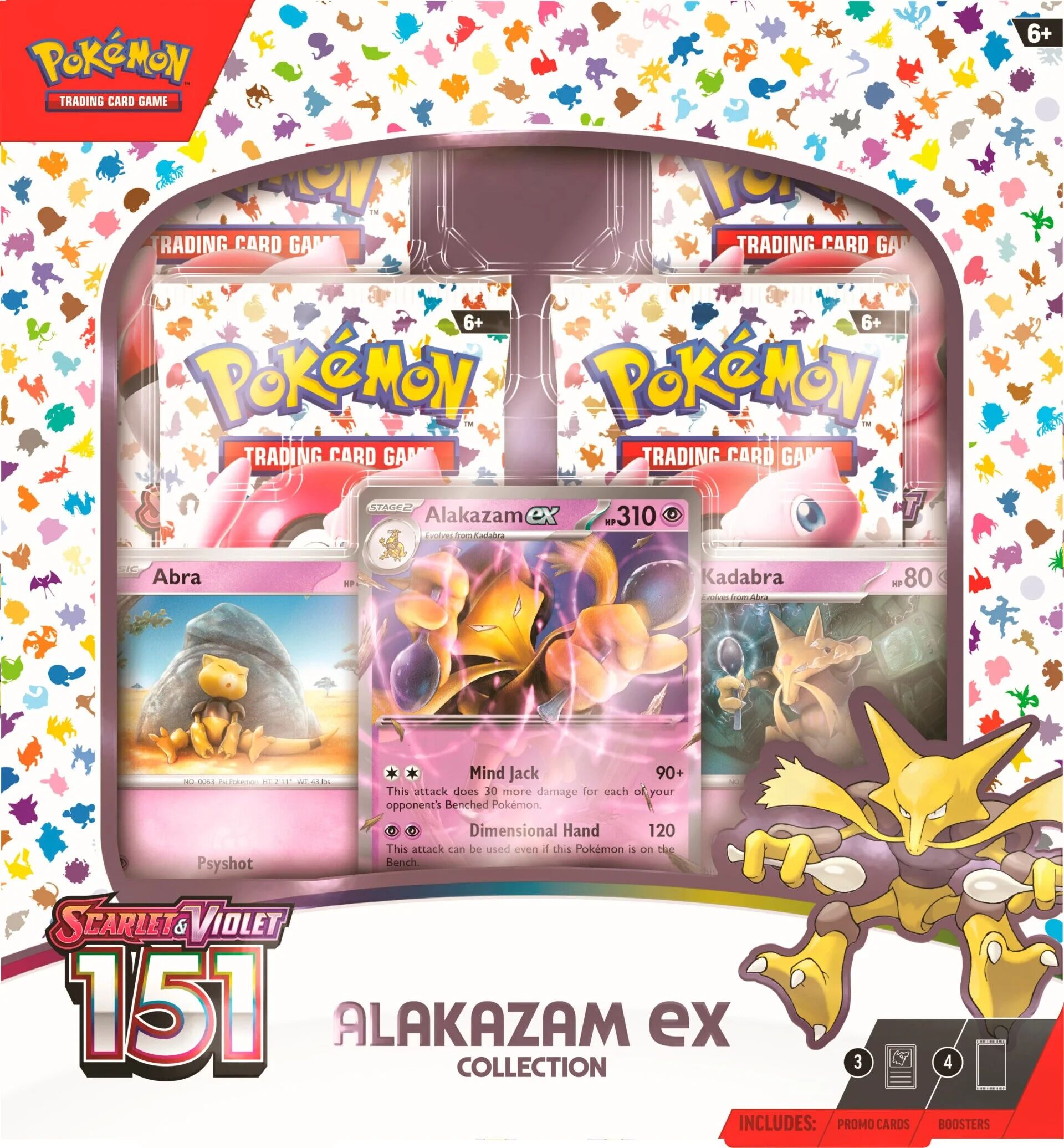 Pokémon TCG: Scarlet & Violet—151 Alakazam ex - EN