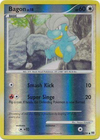 Bagon - 52/99 - Reverse Holo - EN