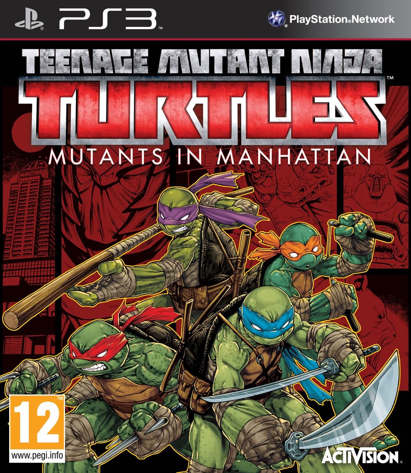 Teenage Mutant Ninja Turtles: Mutants in Manhattan - OVP - PS3 - EN
