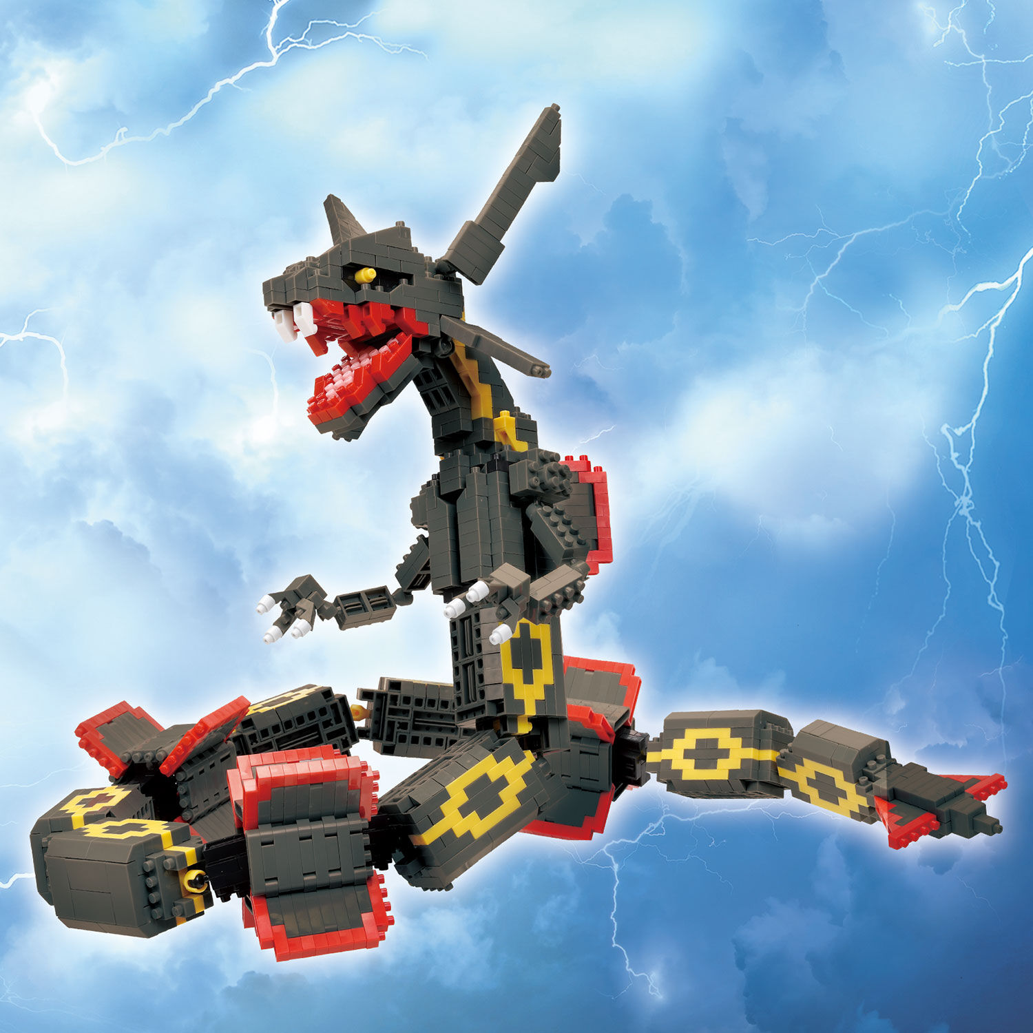 Pokémon Nanoblock Black Rayquaza Deluxe Edition