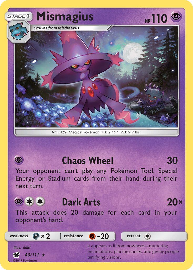 Mismagius - 40/111 - EN Mismagius - 40/111 - EN