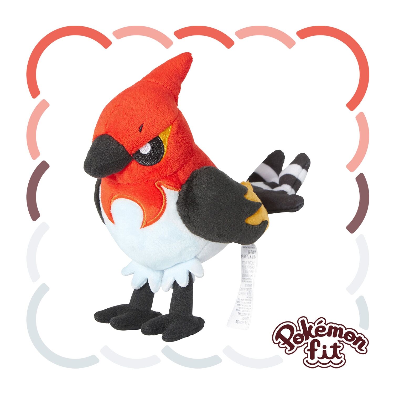 Fletchinder Sitting Cuties Plush - 18 cm Fletchinder Sitting Cuties Plush - 18 cm