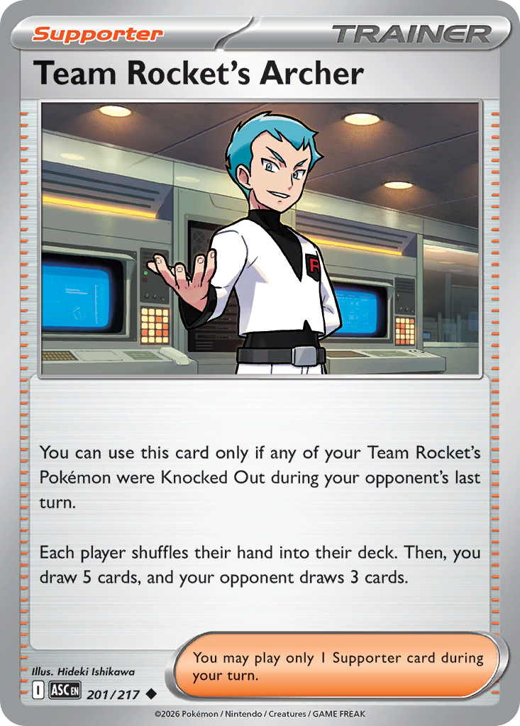 Team Rocket’s Archer - 201/217 - EN Team Rocket’s Archer - 201/217 - EN
