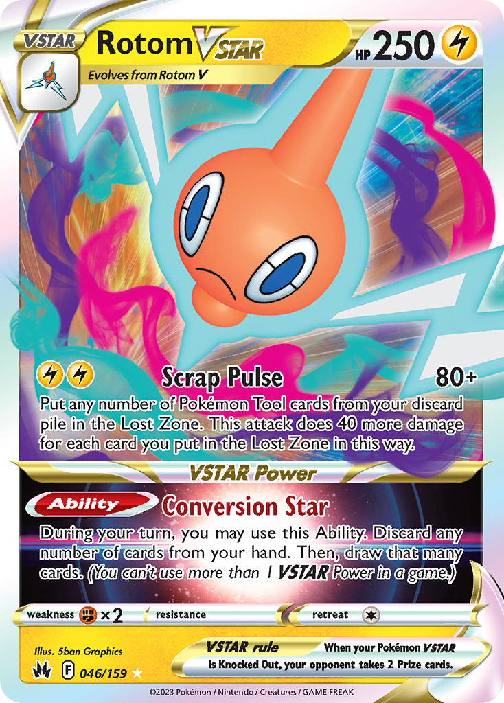 Rotom VSTAR - 046/159 - EN