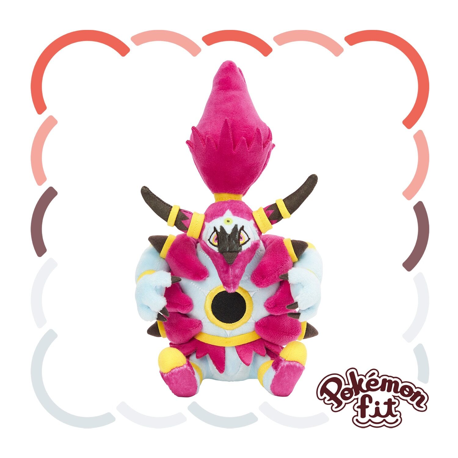 Hoopa Unbound Sitting Cuties Plush - 21.5 cm