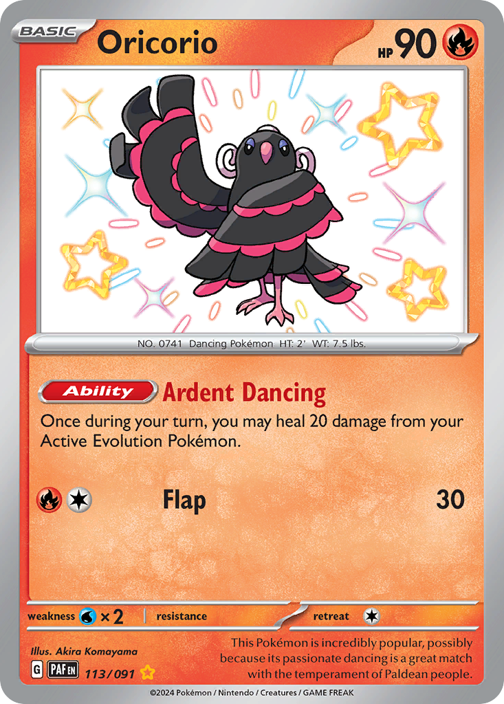 Oricorio - 113/91 - EN Oricorio - 113/91 - EN