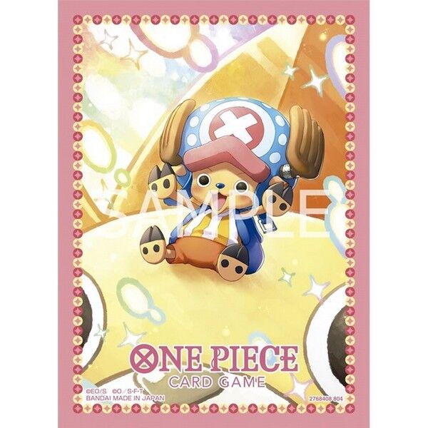 One Piece Card Game - Chopper Official Sleeves Bandai TCG + Stores Edition Vol.2 (70 Sleeves) One Piece Card Game - Chopper Official Sleeves Bandai TCG + Stores Edition Vol.2 (70 Sleeves)