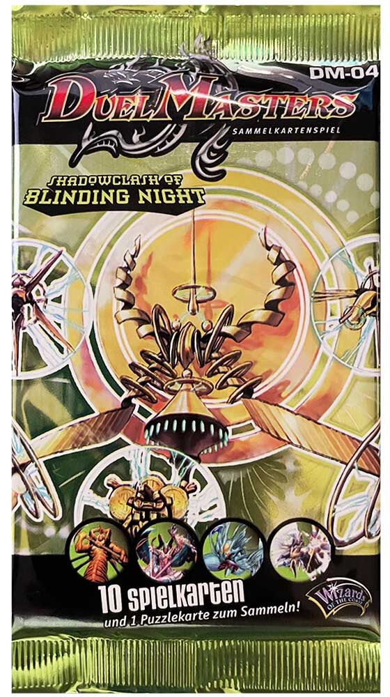 Shadowclash of Blinding Night Duel Masters TCG Booster Pack DM04 - DE