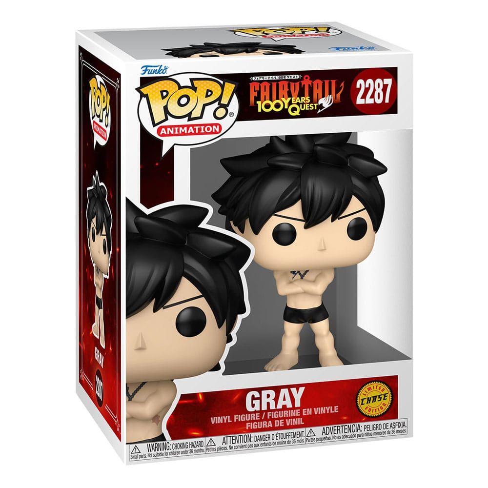 Fairy Tail 100 Year Quest POP! Animation Vinyl Figuren Gray - Chase 9 cm Fairy Tail 100 Year Quest POP! Animation Vinyl Figuren Gray - Chase 9 cm