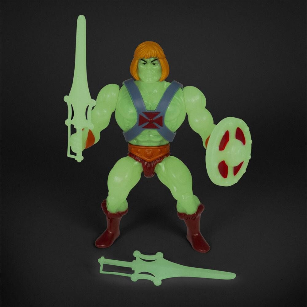 Masters of the Universe Vintage Collection Actionfigur Wave 4 Glow-in-the-Dark He-Man 14 cm