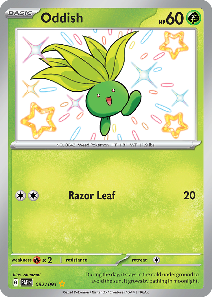 Oddish - 092/91 - EN Oddish - 092/91 - EN