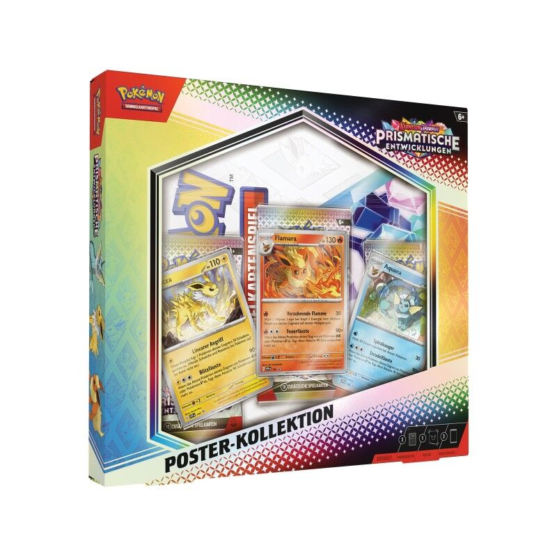Pokémon TCG: Karmesin & Purpur Prismatische Entwicklungen Poster Kollection - DE Pokémon TCG: Karmesin & Purpur Prismatische Entwicklungen Poster Kollection - DE