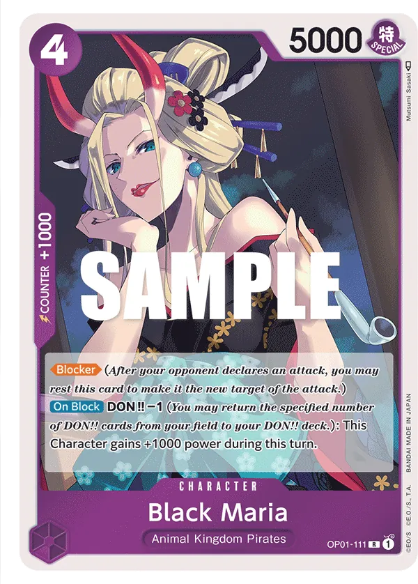 Black Maria - OP01-111 Black Maria - OP01-111