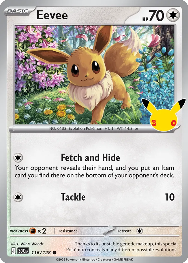 Eevee - 116/128 - EN Eevee - 116/128 - EN
