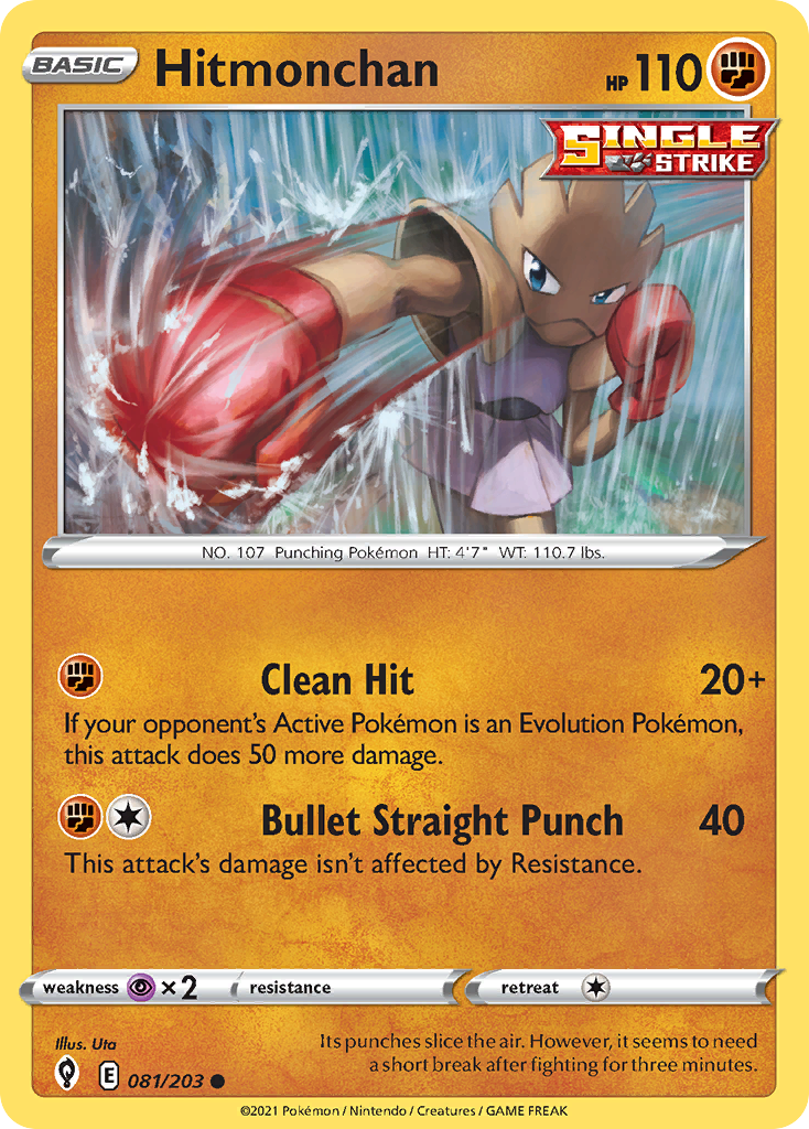 Hitmonchan - 081/203 - EN Hitmonchan - 081/203 - EN