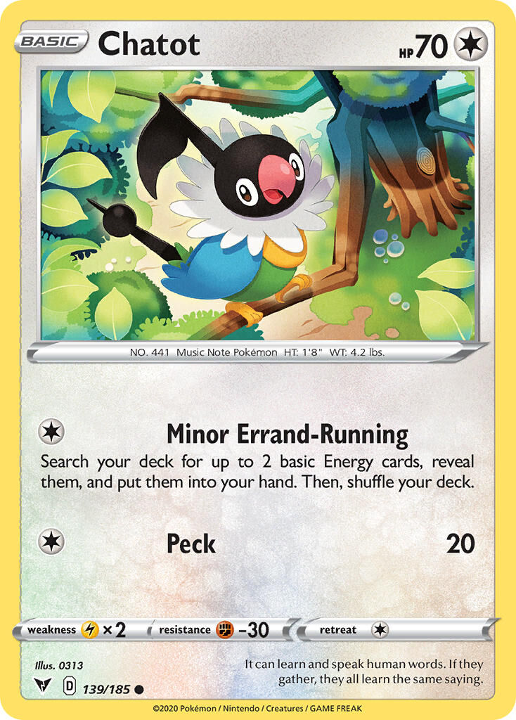 Chatot - 139/185 - EN