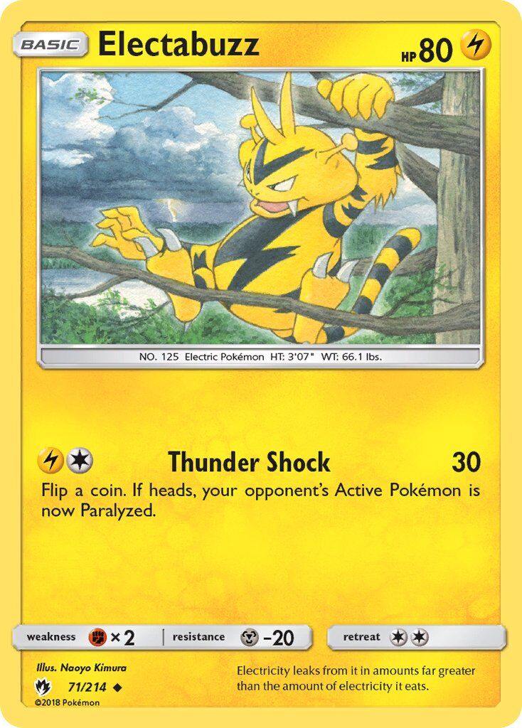 Electabuzz - 71/214 - EN Electabuzz - 71/214 - EN