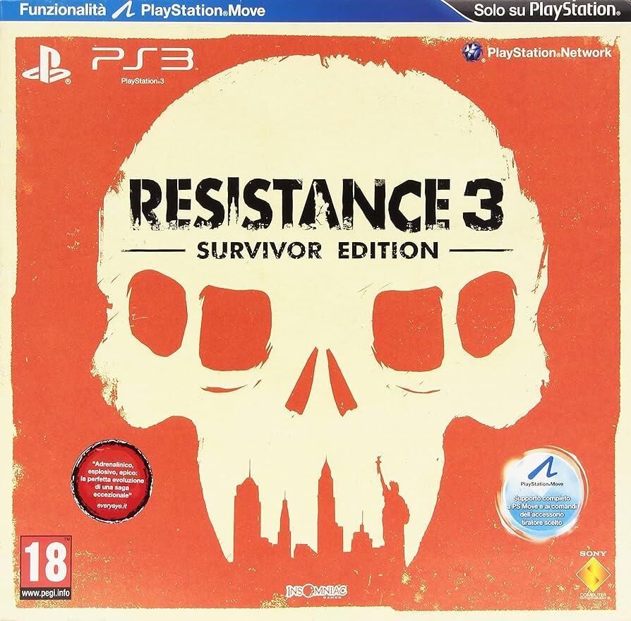 Resistance 3 [Survivor Edition] - OVP - PS3 - EN