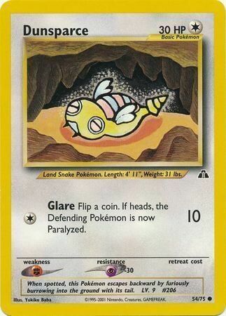 Dunsparce - 54/75 - Unlimited - EN
