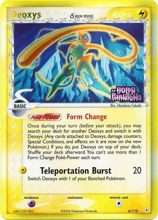 Deoxys - 6/110 - Reverse Holo - EN