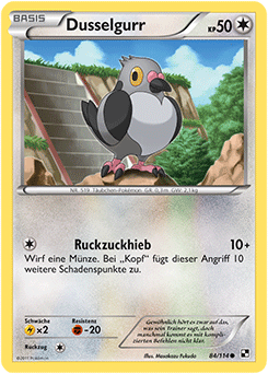 dusselgurr-84-114-reverse-holo-pokemon-tcg-near-mint-de Dusselgurr - 84/114 - Reverse Holo - Pokémon TCG - Near Mint - DE