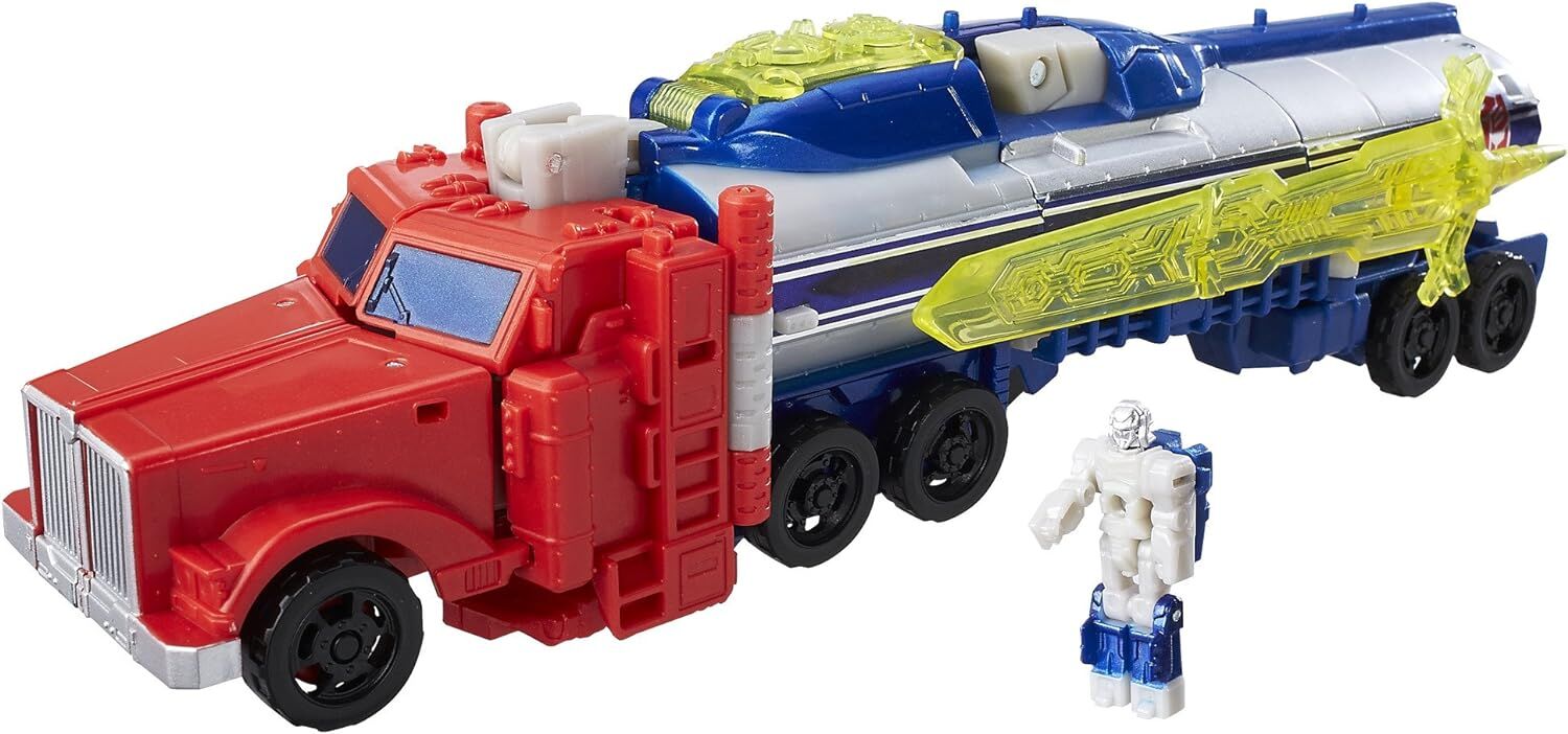 Transformers Generations Titans Return Diac & G2 Optimus Prime Voyager Action Figure