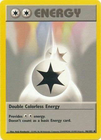 Double Colorless Energy - 96/102 - Unlimited - EN