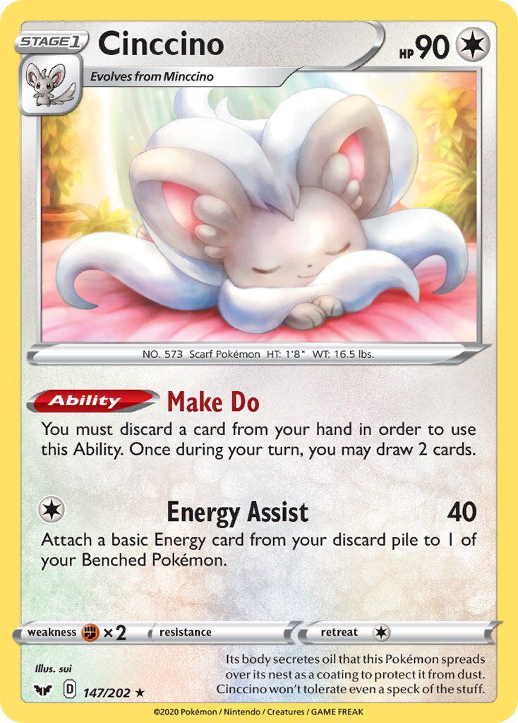 Cinccino - 147/202 - EN