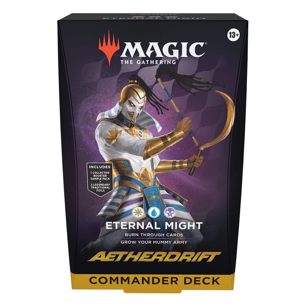 Aetherdrift Eternal Might Commander Deck - Magic the Gathering - EN Aetherdrift Eternal Might Commander Deck - Magic the Gathering - EN