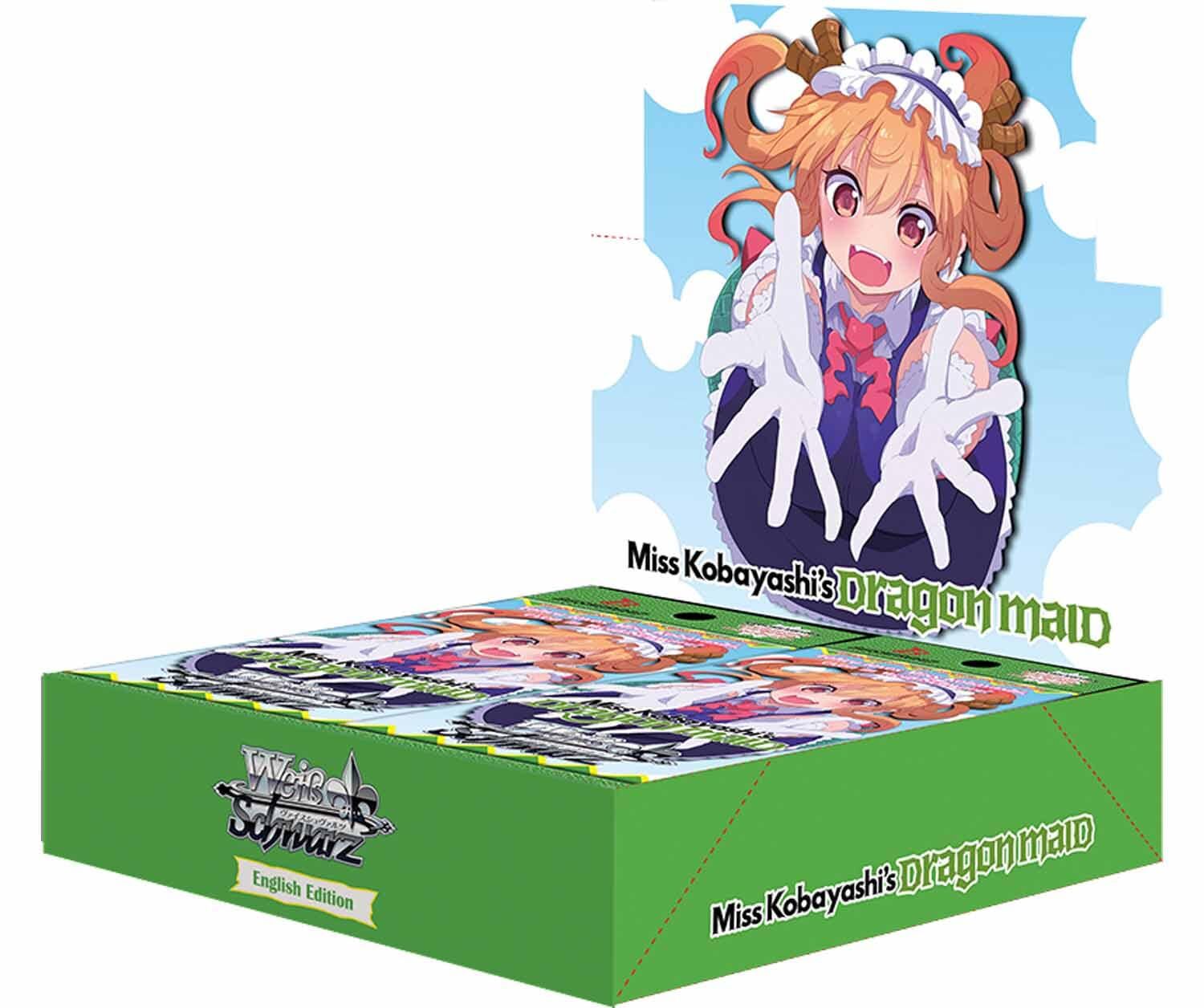 miss-kobayashi-s-dragon-maid-booster-display-weiss-schwarz-tcg-en Miss Kobayashis Dragon Maid Booster Display - Weiss Schwarz TCG - EN