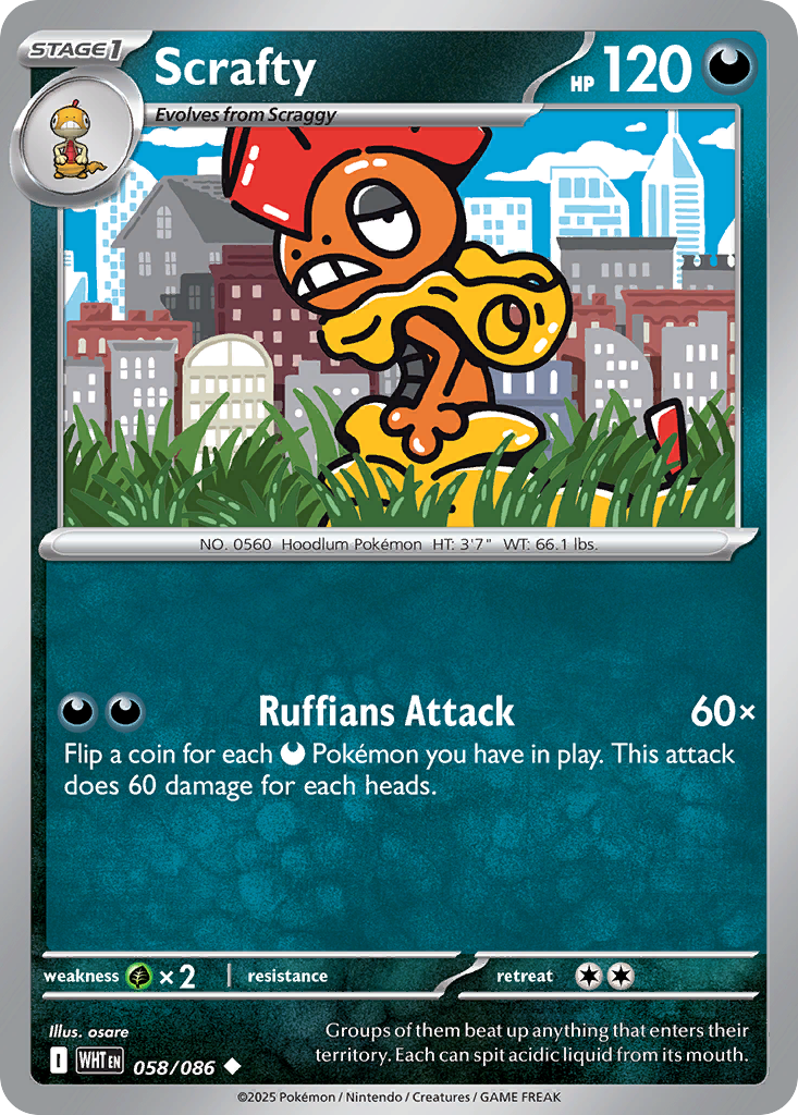 Scrafty - 058/086 - EN Scrafty - 058/086 - EN