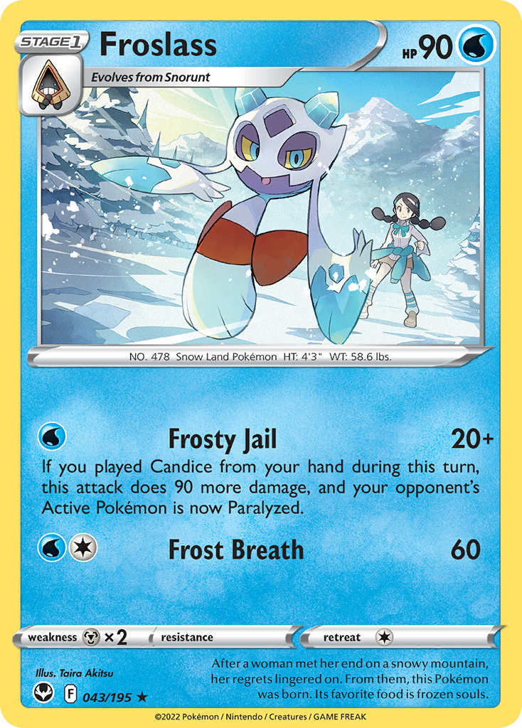 Froslass - 043/195 - EN Froslass - 043/195 - EN