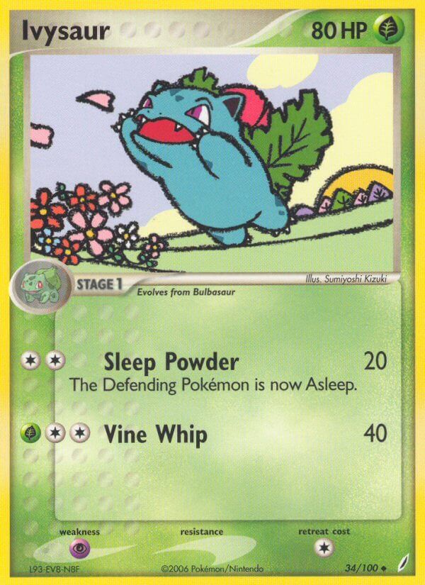 Ivysaur - 34/100 - EN Ivysaur - 34/100 - EN