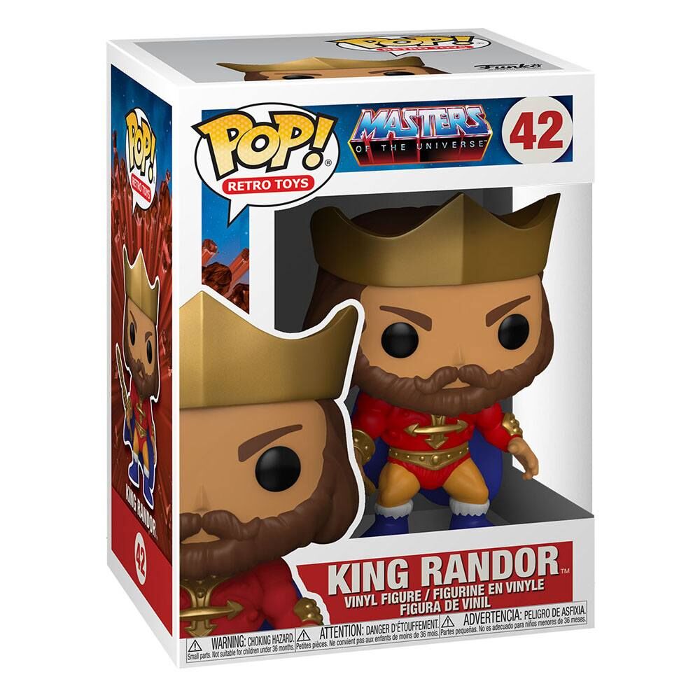 Masters of the Universe POP! Animation Vinyl Figur King Randor 9 cm