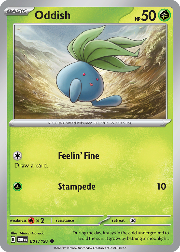Oddish - 001/230 - EN Oddish - 001/230 - EN