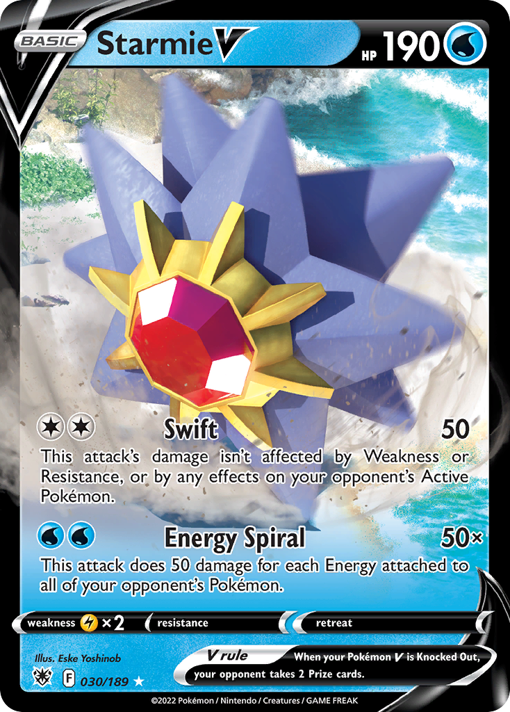 Starmie V - 030/189 - EN