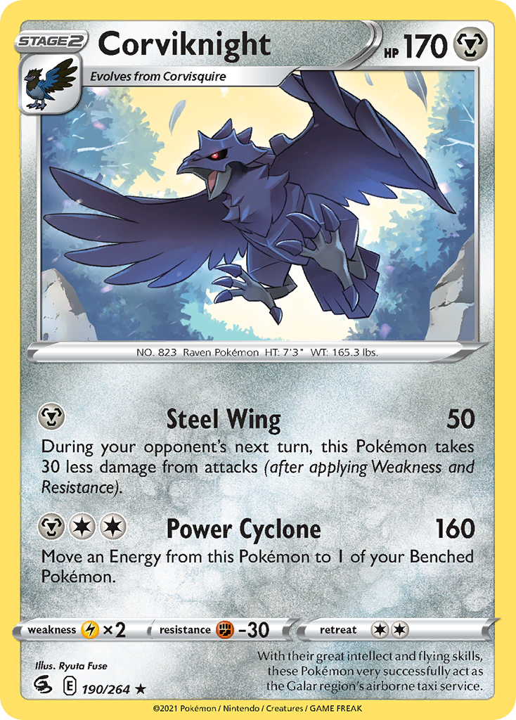Corviknight - 190/264 - EN Corviknight - 190/264 - EN
