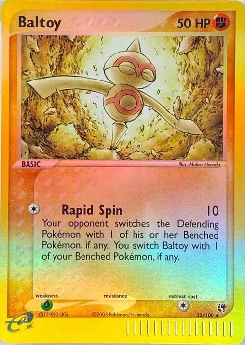 Baltoy - 32/100 - Reverse Holo - EN Baltoy - 32/100 - Reverse Holo - EN