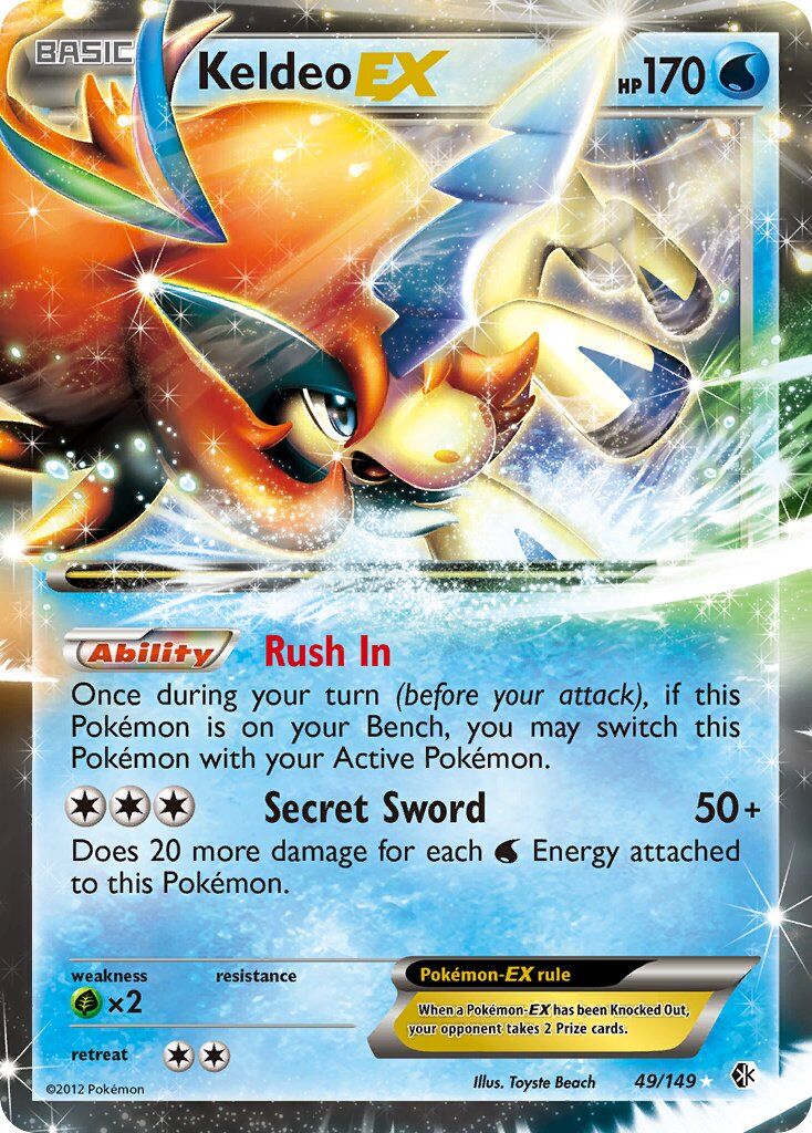 Keldeo-EX - 49/149 - EN