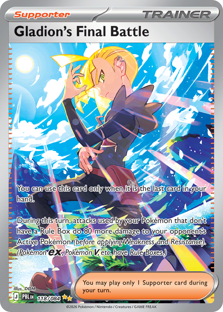 Gladion's Final Battle - 118/084 - EN Gladion's Final Battle - 118/084 - EN