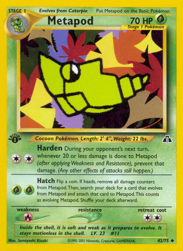 Metapod - 42/75 - Unlimited - EN