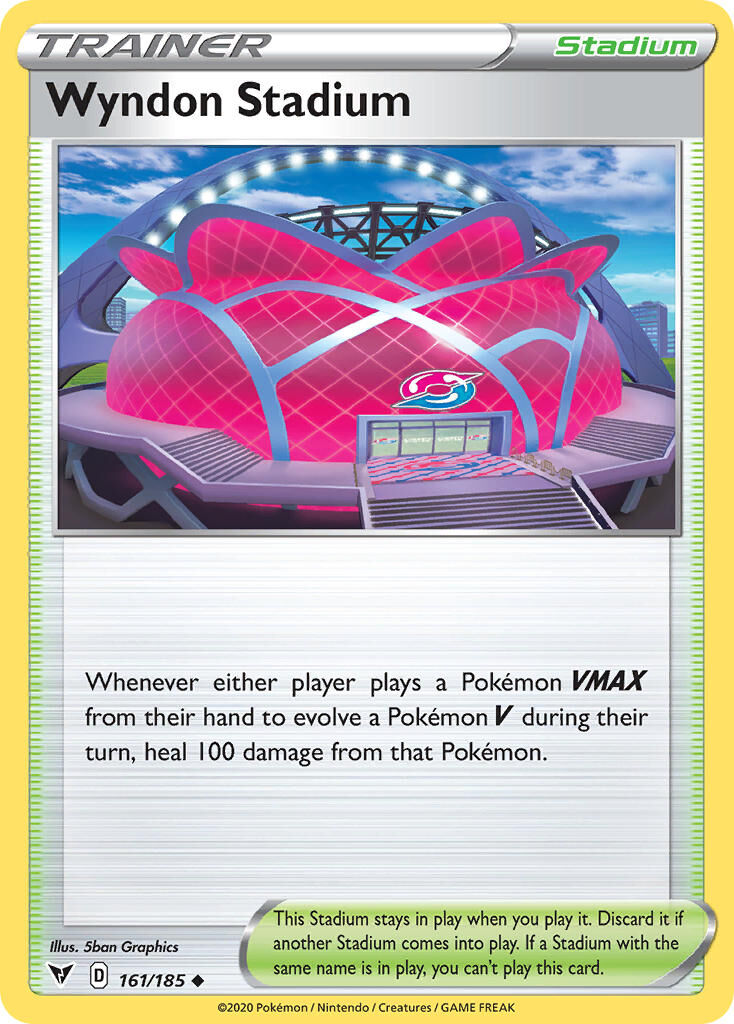 Wyndon Stadium - 161/185 - Pokémon TCG - Near Mint - EN