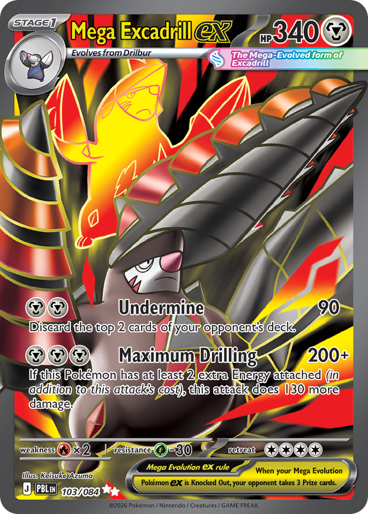 Mega Excadrill ex - 103/084 - EN Mega Excadrill ex - 103/084 - EN