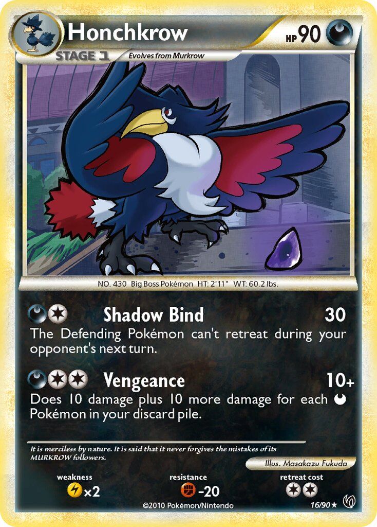 Honchkrow - 16/91 - EN
