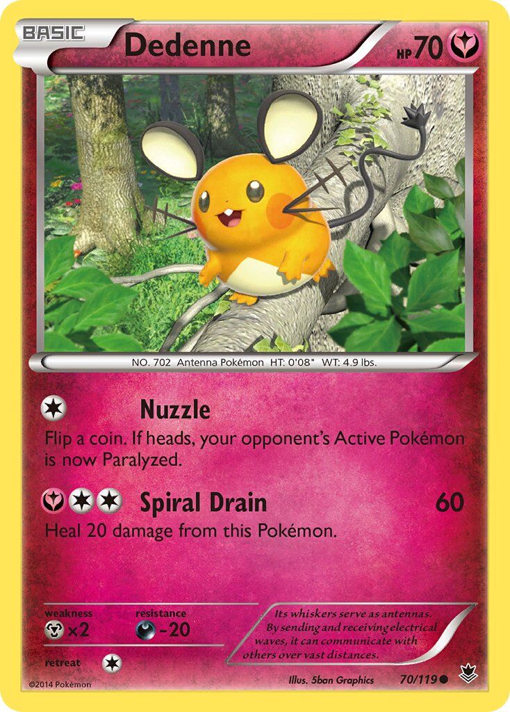 Dedenne - 70/119 - EN
