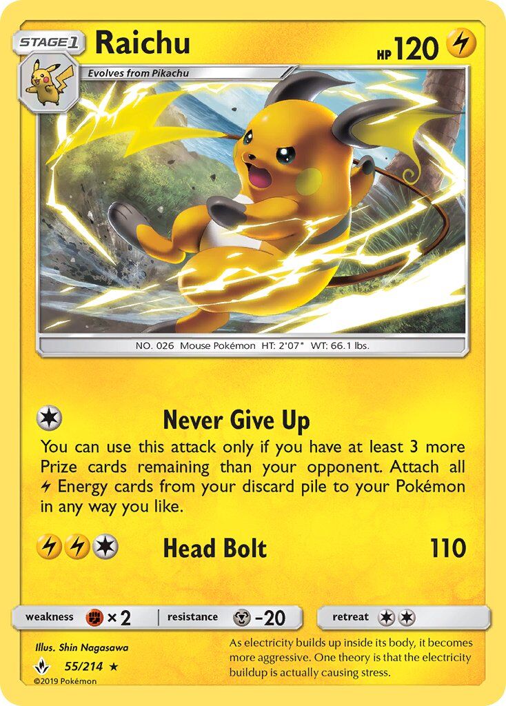Raichu - 55/214 - EN Raichu - 55/214 - EN