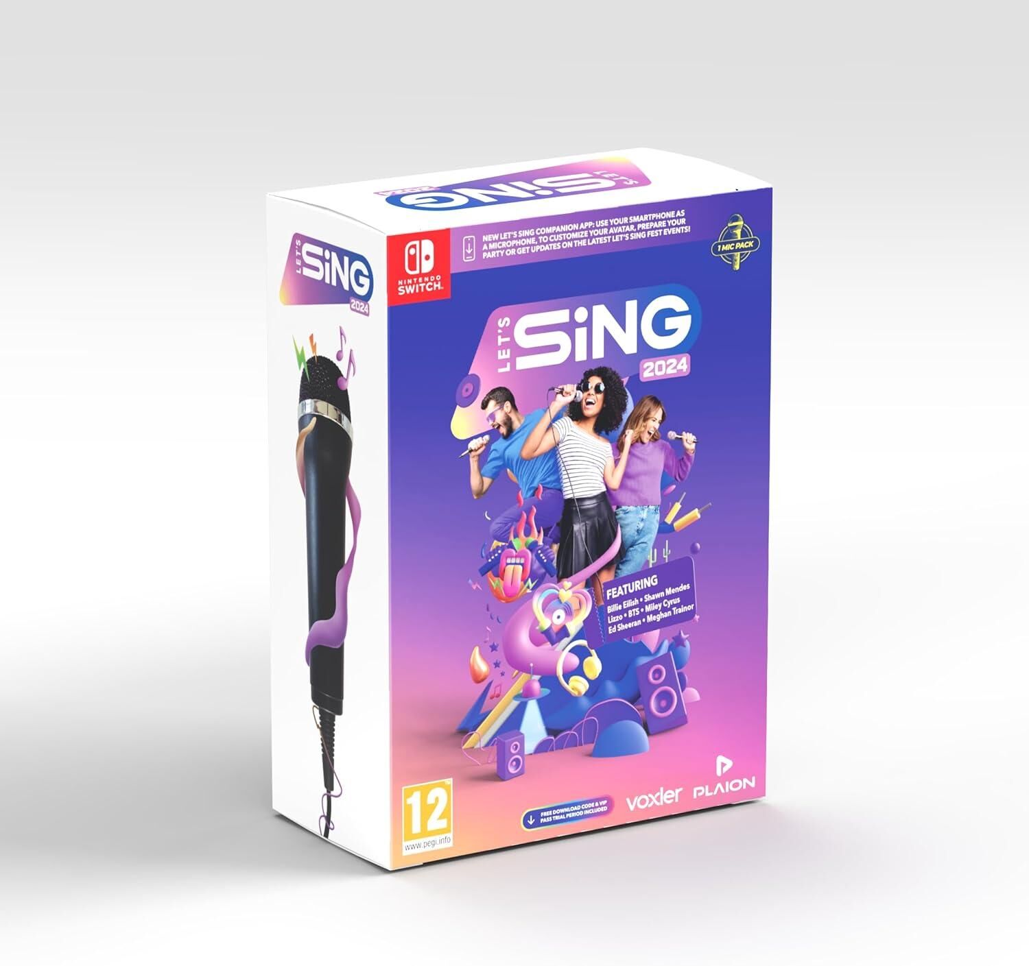 Let's Sing 2024 [Mic Pack] - Nintendo Switch - EN