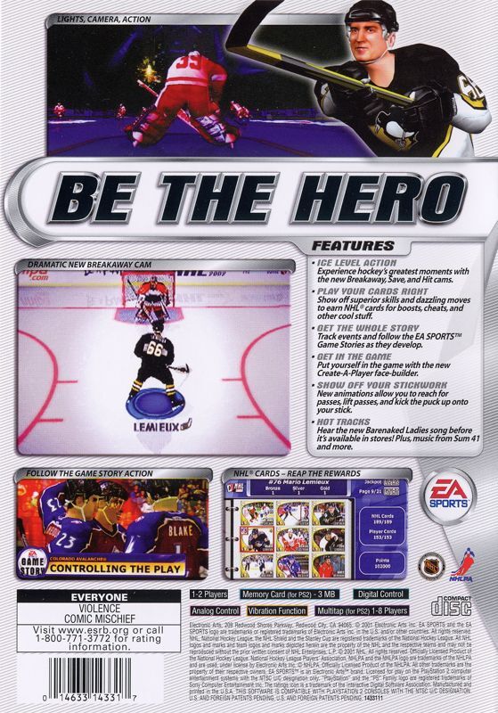 NHL 2002 - PS2 - DE
