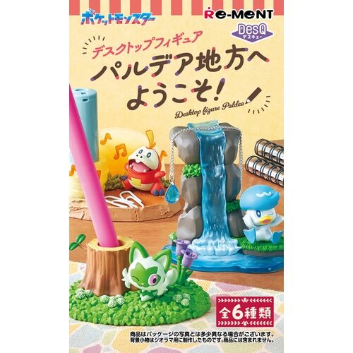 Re-ment DesQ Pokemon Desktop Figure - To the Paldea Region! (1 Random) Re-ment DesQ Pokemon Desktop Figure - To the Paldea Region! (1 Random)